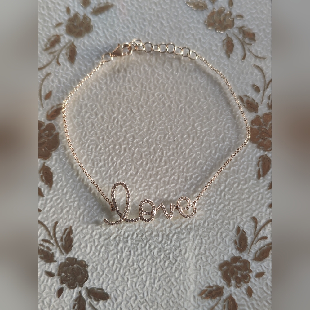 Gold Love Necklace